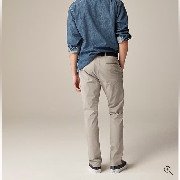 NWT! J.Crew 484 Slim-fit tech pant in Moon Grey. Size32/34. $98 - Picture 3 of 4